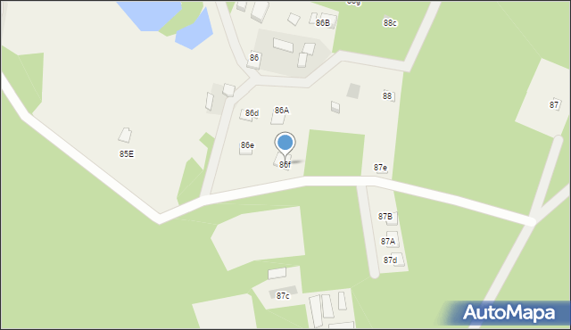 Gorzewo, Gorzewo, 86f, mapa Gorzewo