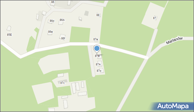 Gorzewo, Gorzewo, 87B, mapa Gorzewo