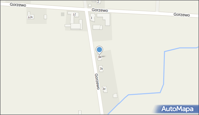 Gorzewo, Gorzewo, 3A, mapa Gorzewo