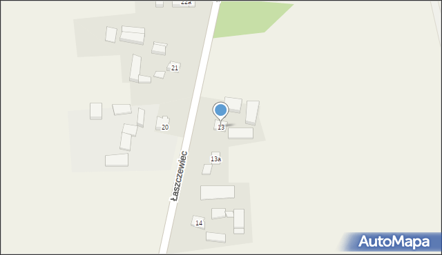 Gorzewo, Gorzewo, 13, mapa Gorzewo