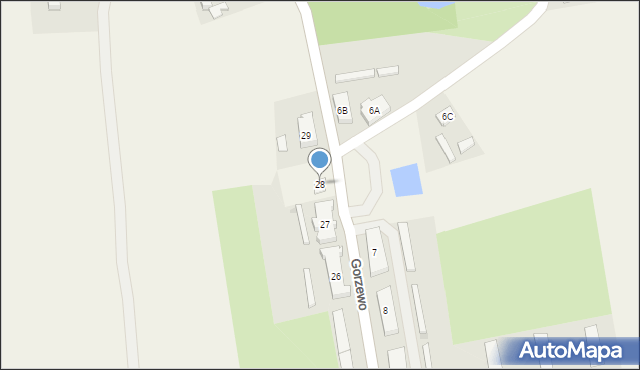 Gorzewo, Gorzewo, 28, mapa Gorzewo