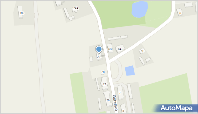 Gorzewo, Gorzewo, 29, mapa Gorzewo