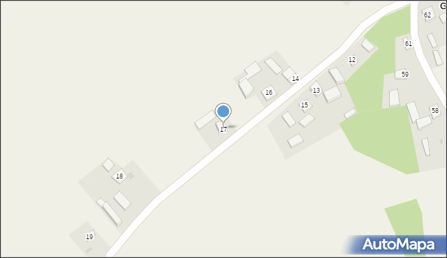 Gorzków, Gorzków, 17, mapa Gorzków