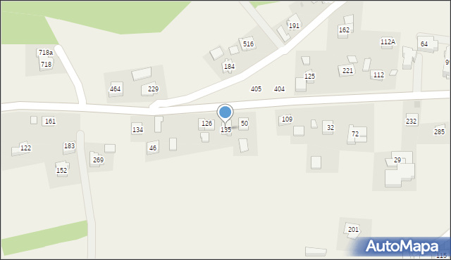 Gorzków, Gorzków, 135, mapa Gorzków