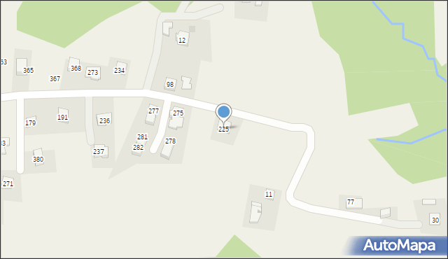 Gorzków, Gorzków, 225, mapa Gorzków