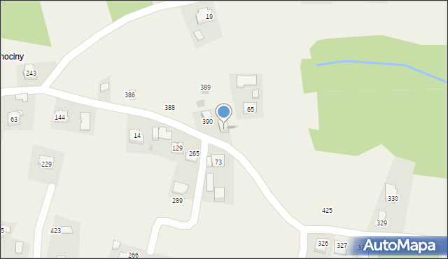 Gorzków, Gorzków, 402, mapa Gorzków