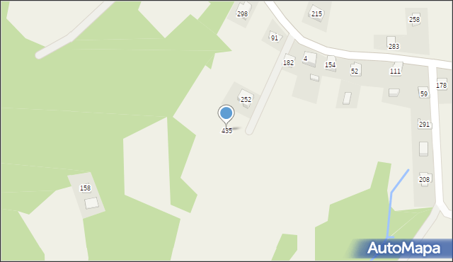 Gorzków, Gorzków, 435, mapa Gorzków