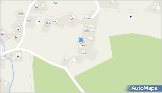 Gorzków, Gorzków, 113, mapa Gorzków