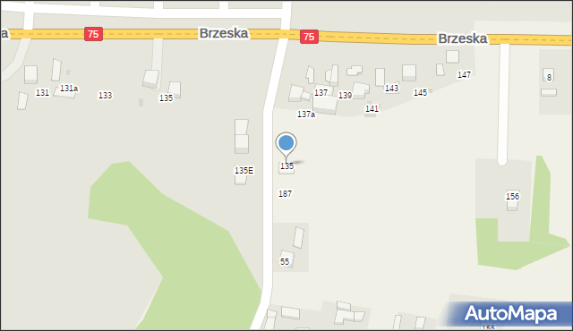 Gorzków, Gorzków, 135, mapa Gorzków