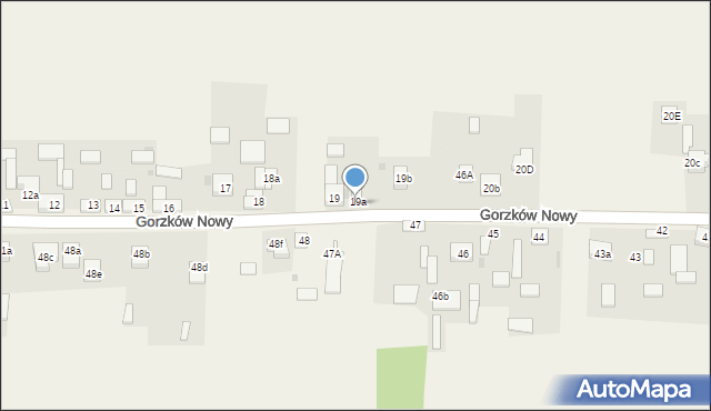 Gorzków Nowy, Gorzków Nowy, 20, mapa Gorzków Nowy