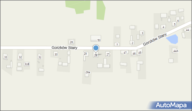 Gorzków Nowy, Gorzków Nowy, 28, mapa Gorzków Nowy