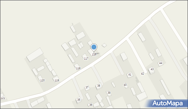 Gorzków-Wieś, Gorzków-Wieś, 116, mapa Gorzków-Wieś