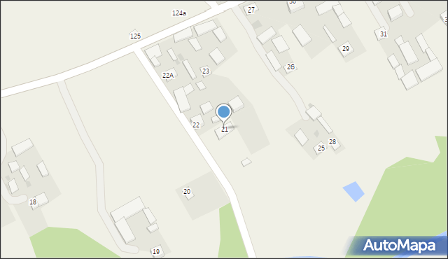Gorzków-Wieś, Gorzków-Wieś, 21, mapa Gorzków-Wieś