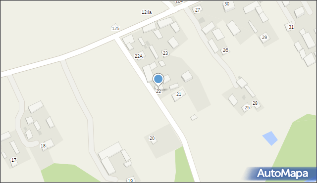 Gorzków-Wieś, Gorzków-Wieś, 22, mapa Gorzków-Wieś