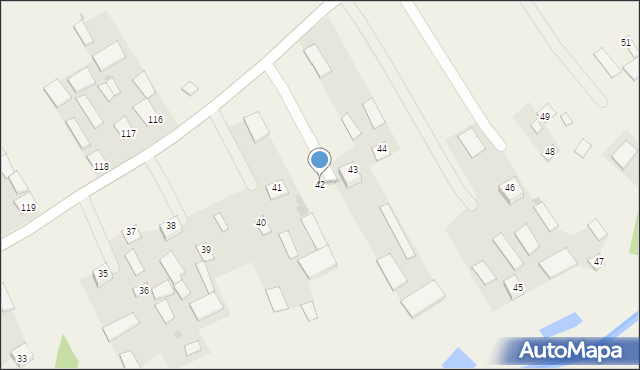 Gorzków-Wieś, Gorzków-Wieś, 42, mapa Gorzków-Wieś