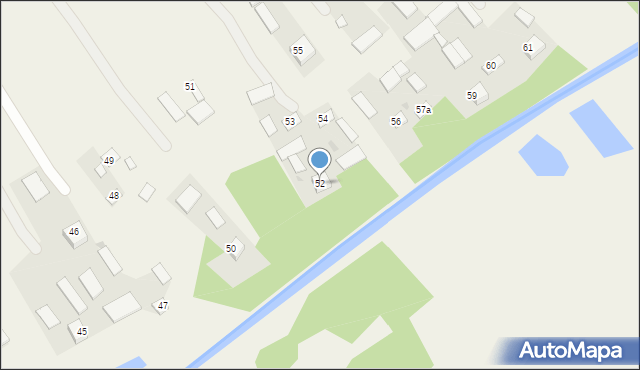 Gorzków-Wieś, Gorzków-Wieś, 52, mapa Gorzków-Wieś