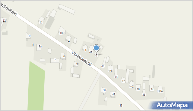 Gorzkowiczki, Gorzkowiczki, 2, mapa Gorzkowiczki