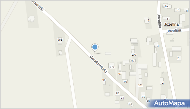 Gorzkowiczki, Gorzkowiczki, 97c, mapa Gorzkowiczki