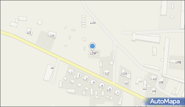 Górzna, Górzna, 113a, mapa Górzna