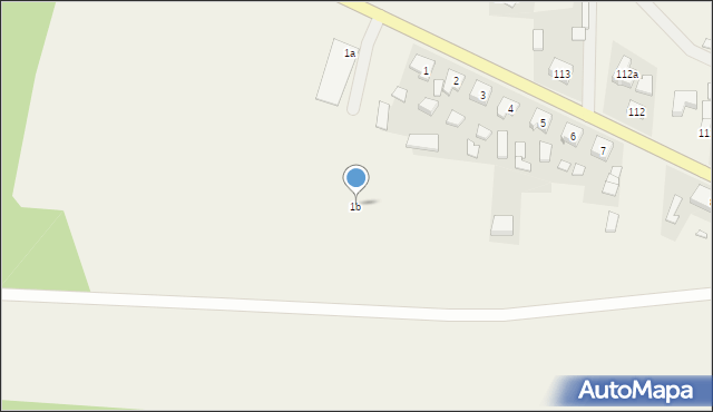 Górzna, Górzna, 1b, mapa Górzna