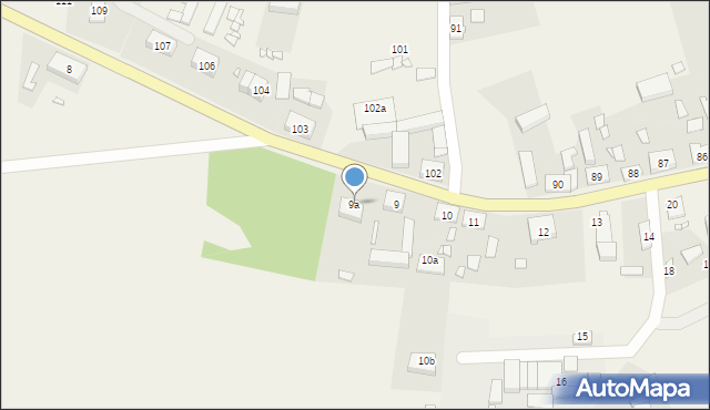 Górzna, Górzna, 9a, mapa Górzna