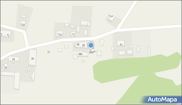 Górzna, Górzna, 40d, mapa Górzna