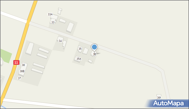 Górzno, Górzno, 36, mapa Górzno