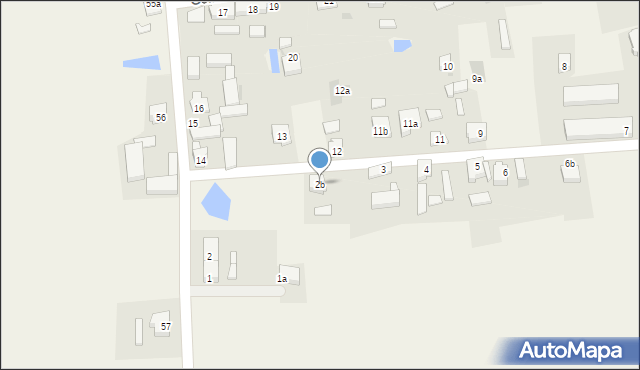 Górzno, Górzno, 2b, mapa Górzno