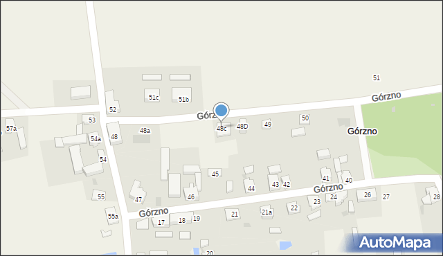 Górzno, Górzno, 48c, mapa Górzno