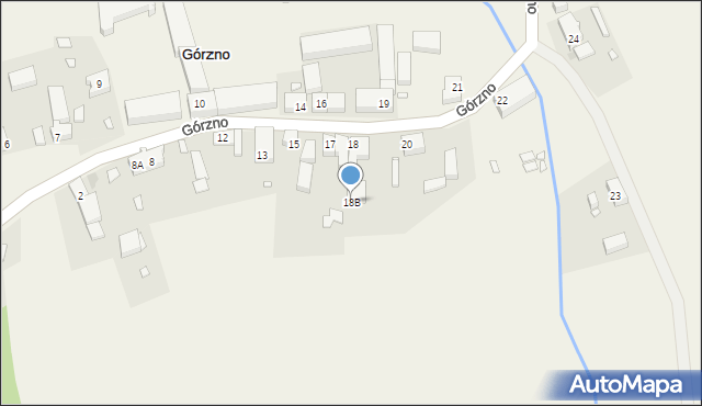 Górzno, Górzno, 18B, mapa Górzno
