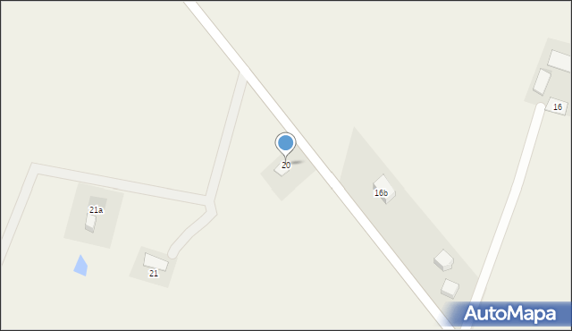 Górzno-Wybudowanie, Górzno-Wybudowanie, 20, mapa Górzno-Wybudowanie