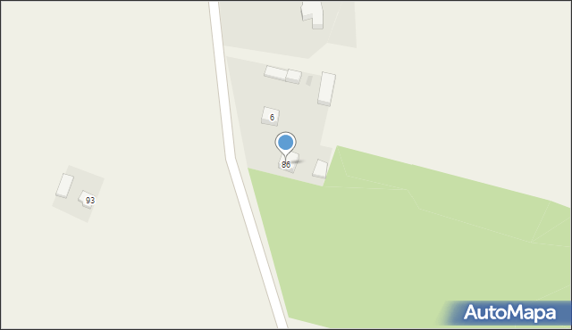 Górzno-Wybudowanie, Górzno-Wybudowanie, 86, mapa Górzno-Wybudowanie