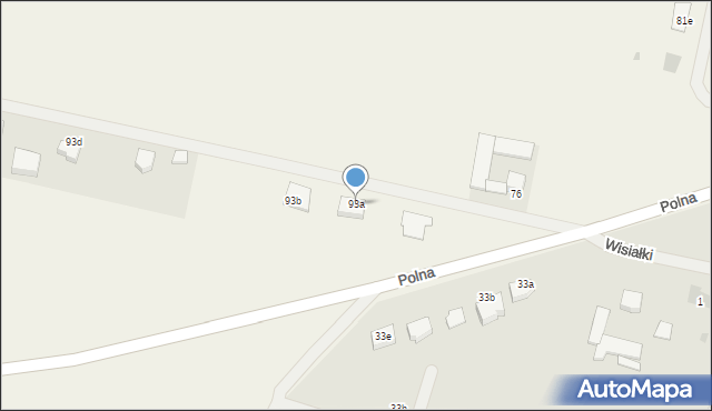 Górzno-Wybudowanie, Górzno-Wybudowanie, 93a, mapa Górzno-Wybudowanie