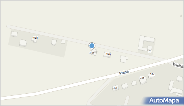 Górzno-Wybudowanie, Górzno-Wybudowanie, 93b, mapa Górzno-Wybudowanie