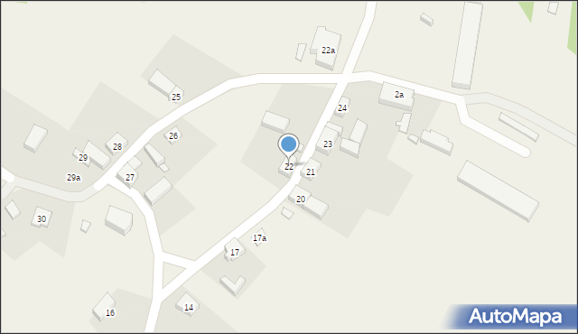 Gorzyca, Gorzyca, 22, mapa Gorzyca