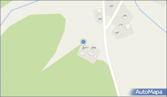 Gorzyce, Gorzyce, 167, mapa Gorzyce