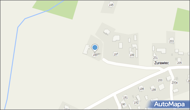 Gorzyce, Gorzyce, 193, mapa Gorzyce