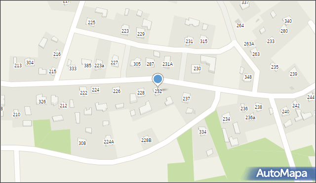 Gorzyce, Gorzyce, 232, mapa Gorzyce