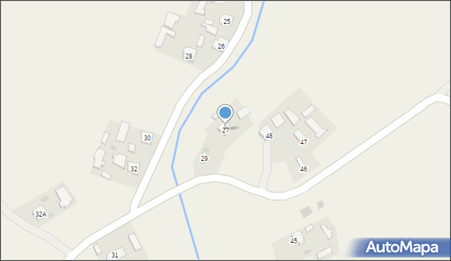 Gorzyce, Gorzyce, 27, mapa Gorzyce