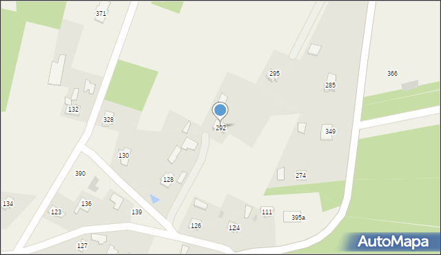 Gorzyce, Gorzyce, 292, mapa Gorzyce