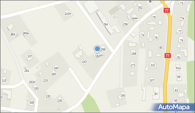 Gorzyce, Gorzyce, 324, mapa Gorzyce