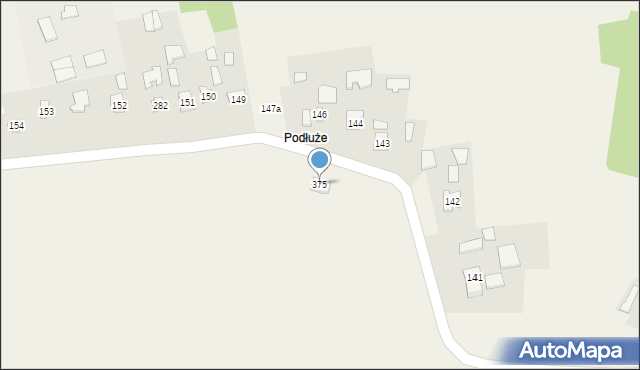 Gorzyce, Gorzyce, 375, mapa Gorzyce