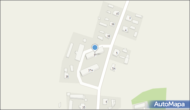 Gorzyce, Gorzyce, 37, mapa Gorzyce