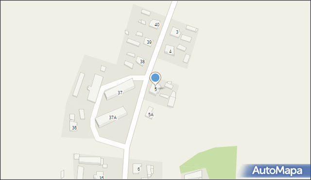 Gorzyce, Gorzyce, 5, mapa Gorzyce