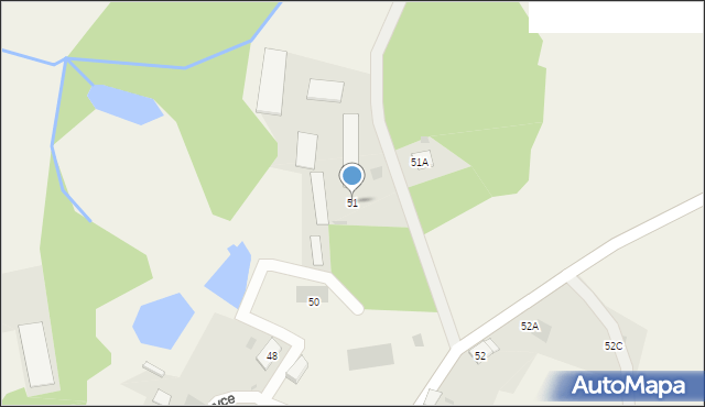 Gorzyce, Gorzyce, 51, mapa Gorzyce