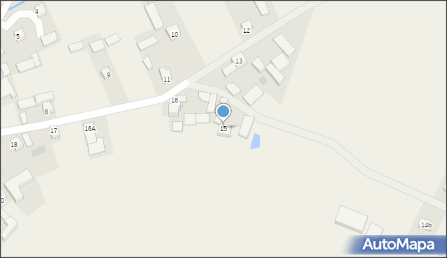 Gorzyczany, Gorzyczany, 15, mapa Gorzyczany