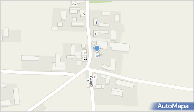 Gorzykowo, Gorzykowo, 10, mapa Gorzykowo