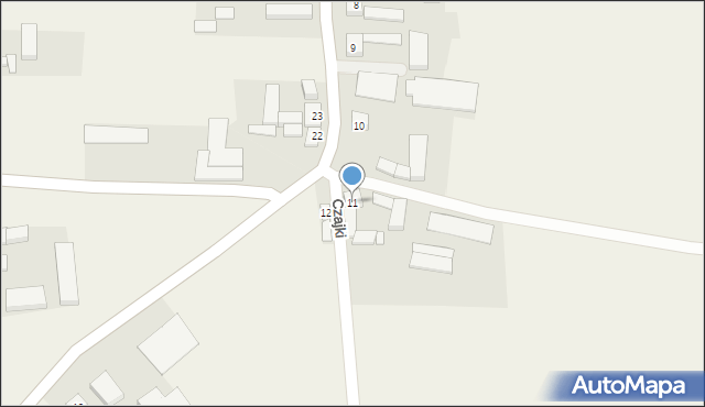 Gorzykowo, Gorzykowo, 11, mapa Gorzykowo