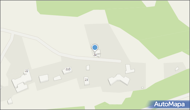 Górzykowo, Górzykowo, 24, mapa Górzykowo