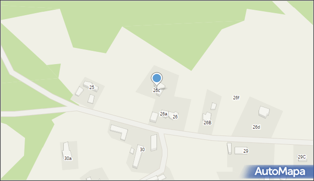 Górzykowo, Górzykowo, 26c, mapa Górzykowo